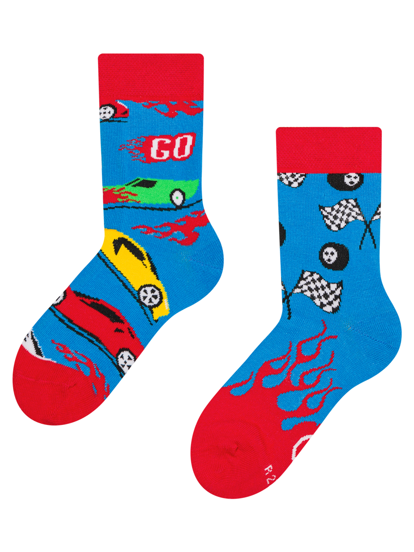 Regular KIDS Socks Fast Cars