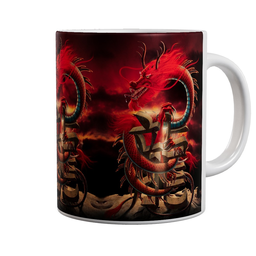 Chinese Dragon Mug