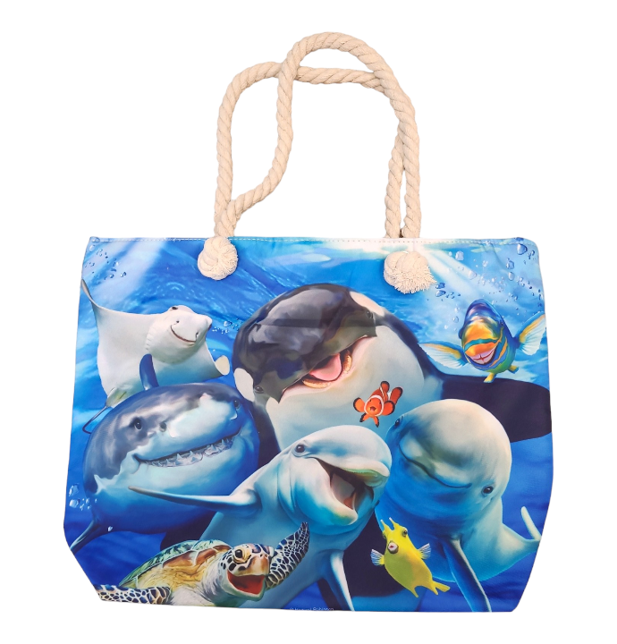 Ocean Selfie - Beach Bag