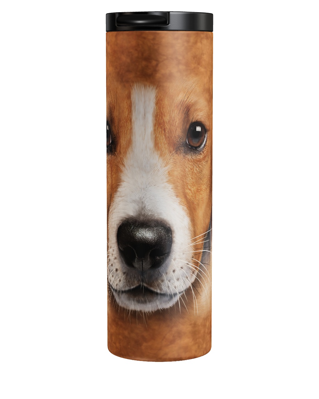 Basenji Big Face Tumbler