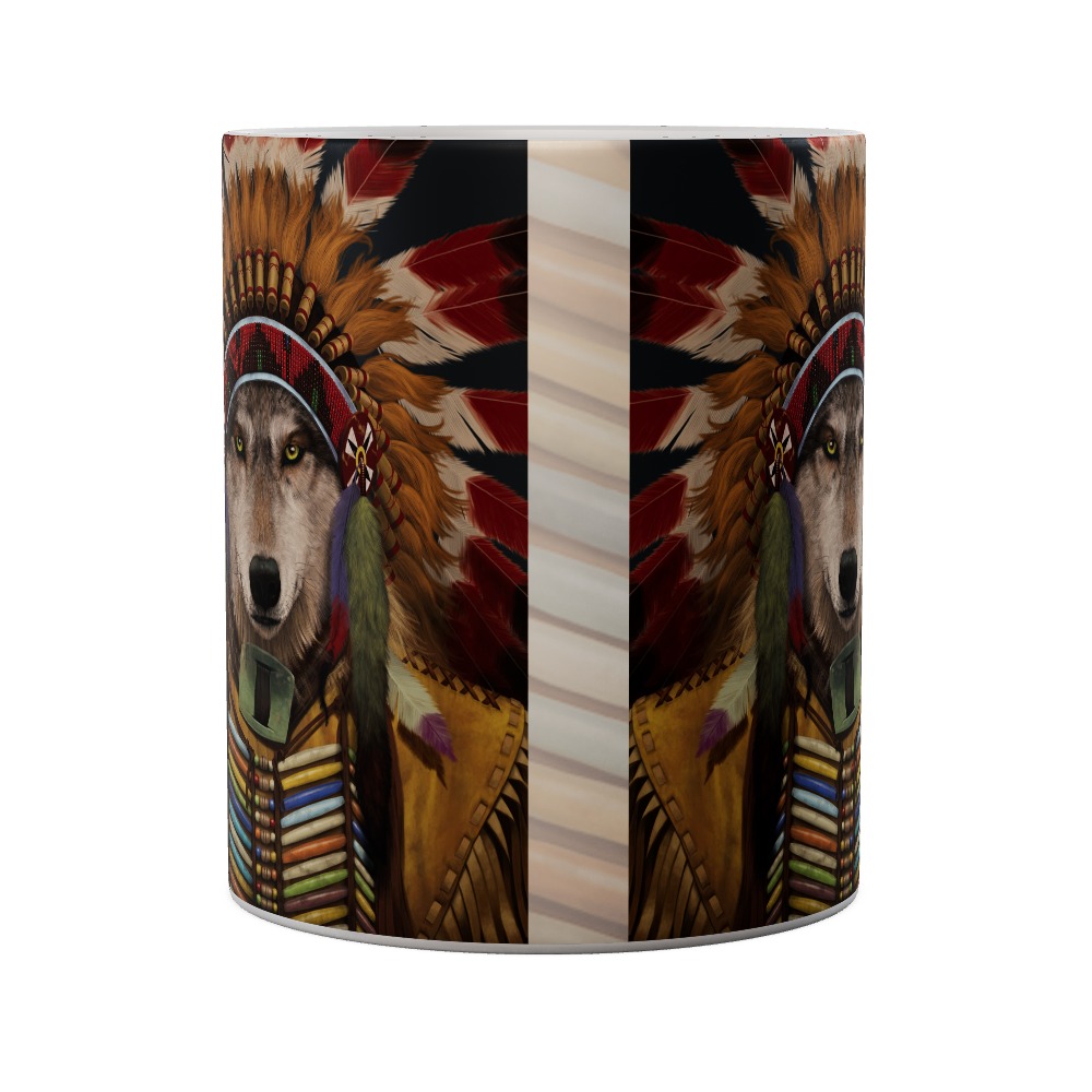 Wolf Spirit Chief Mug