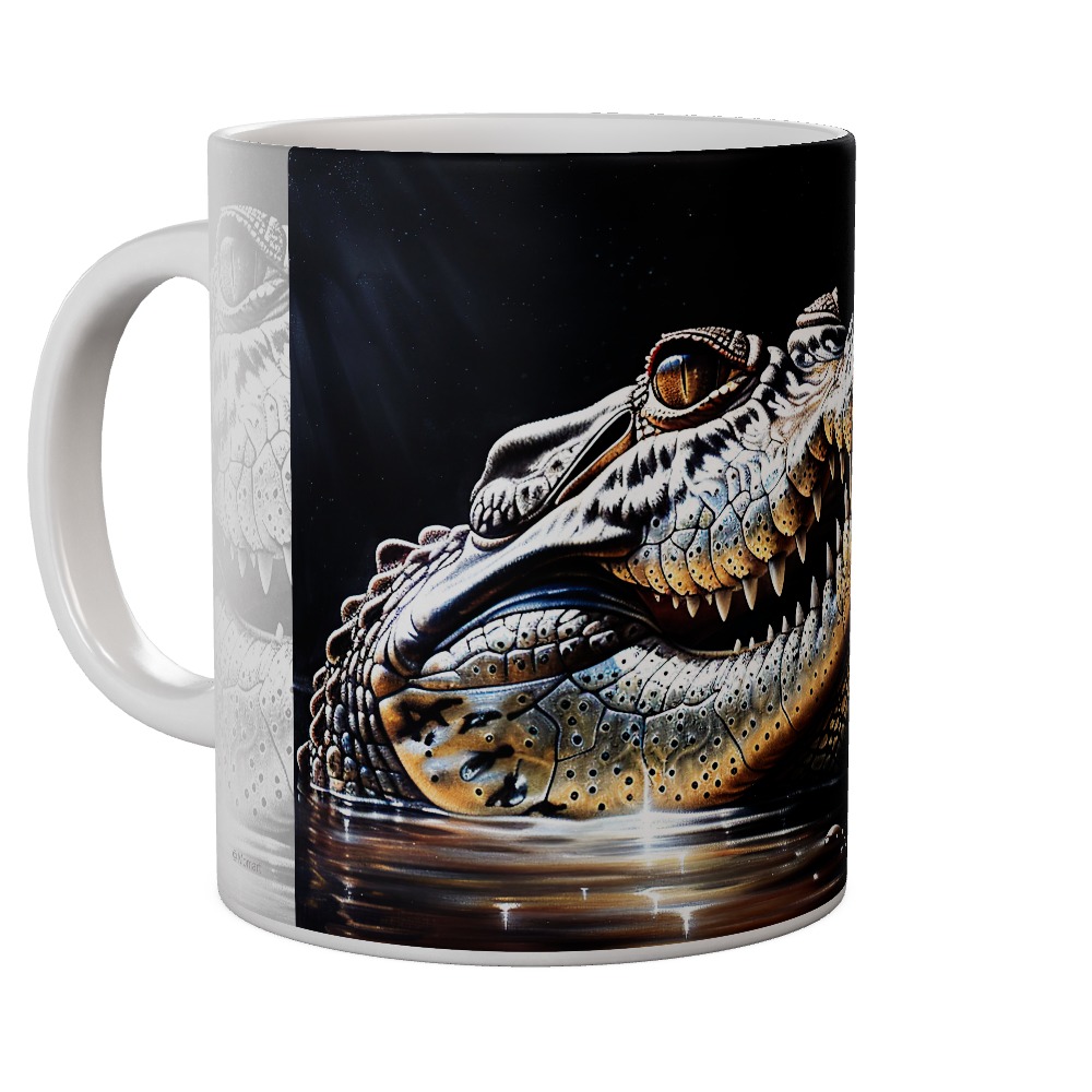 Spying Crocodile Mug