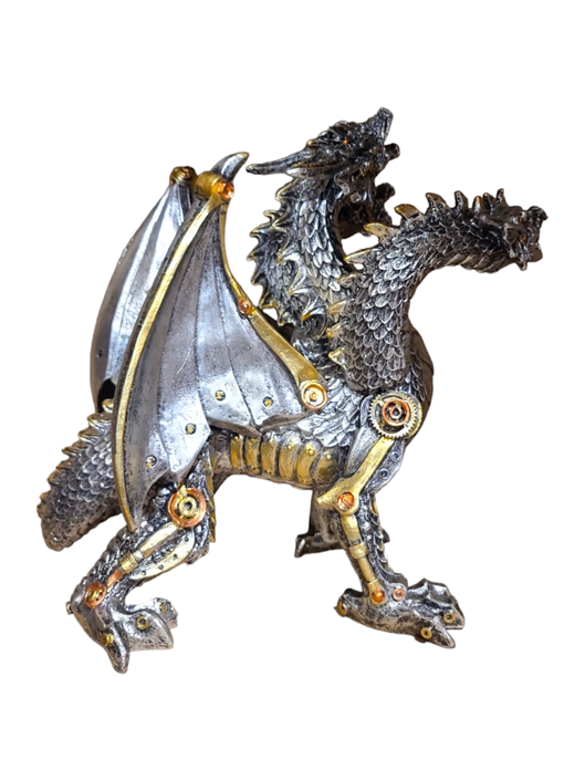 Steampunk 3-headed Dragon - 25*18*23cm