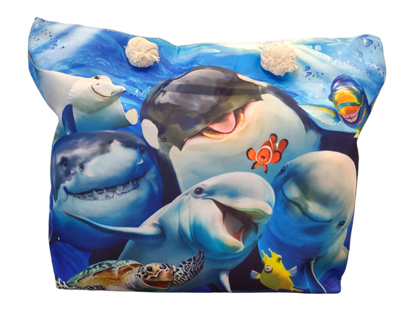 Ocean Selfie - Beach Bag