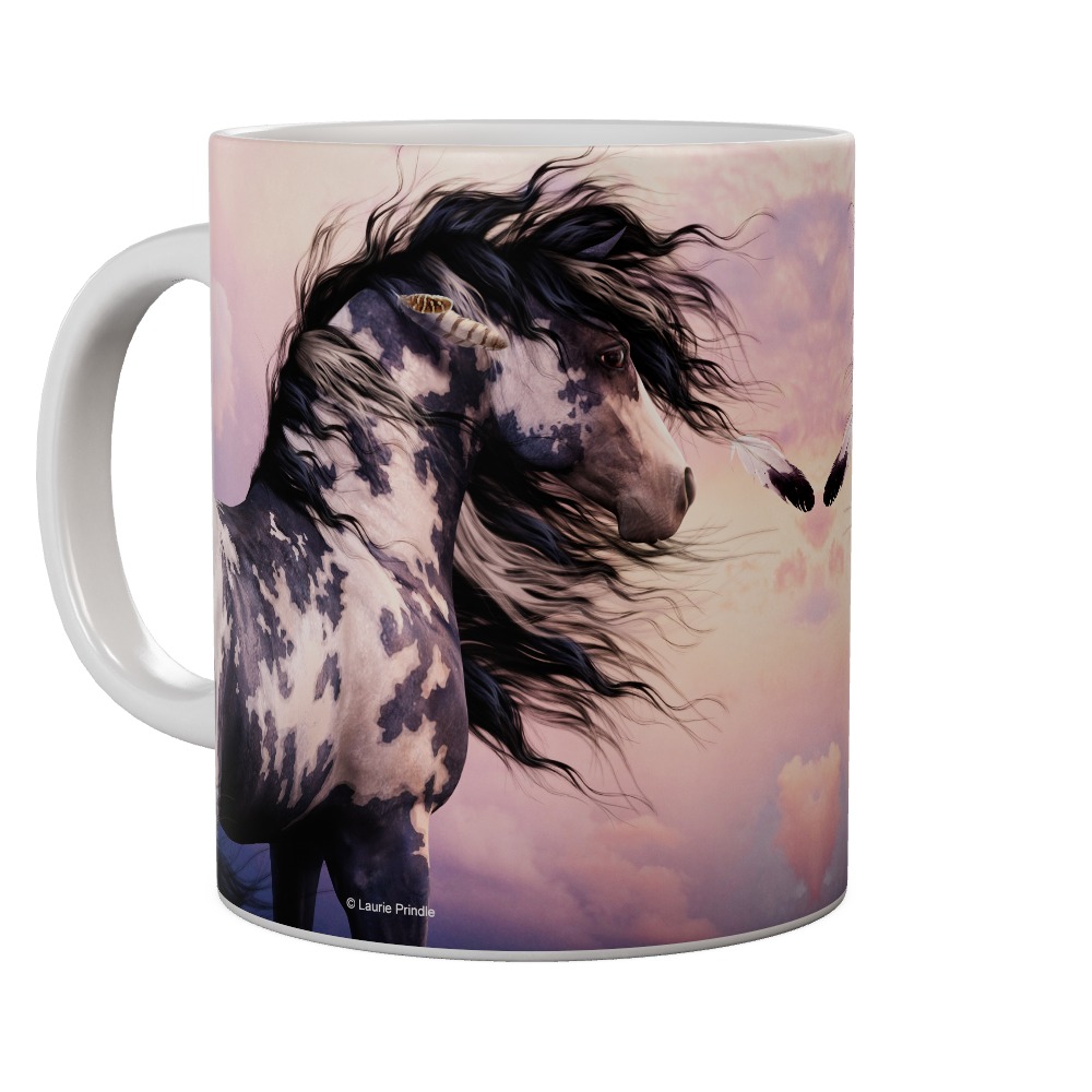 Cherokee Blue - Horse Mug