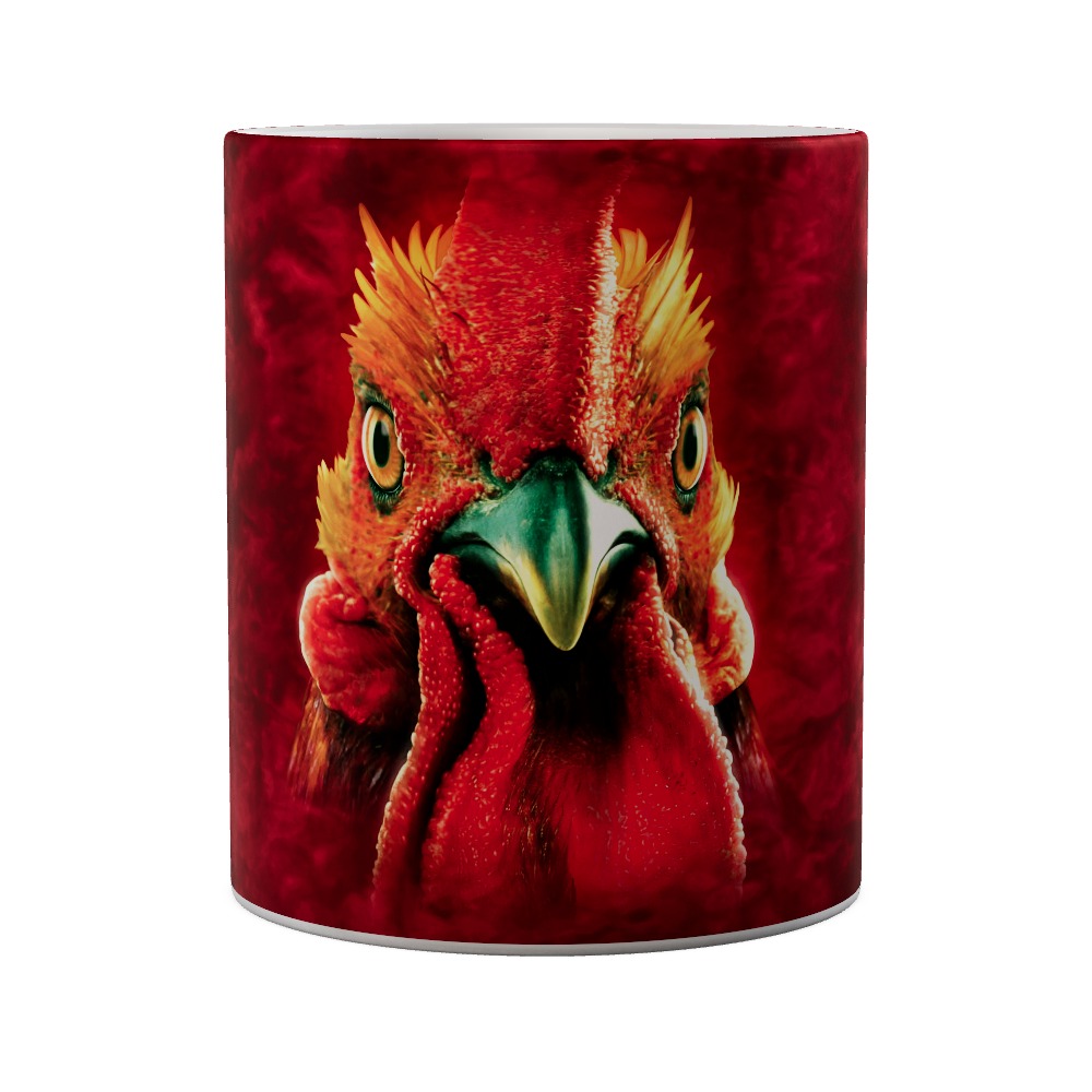 Rooster Big Face Mug