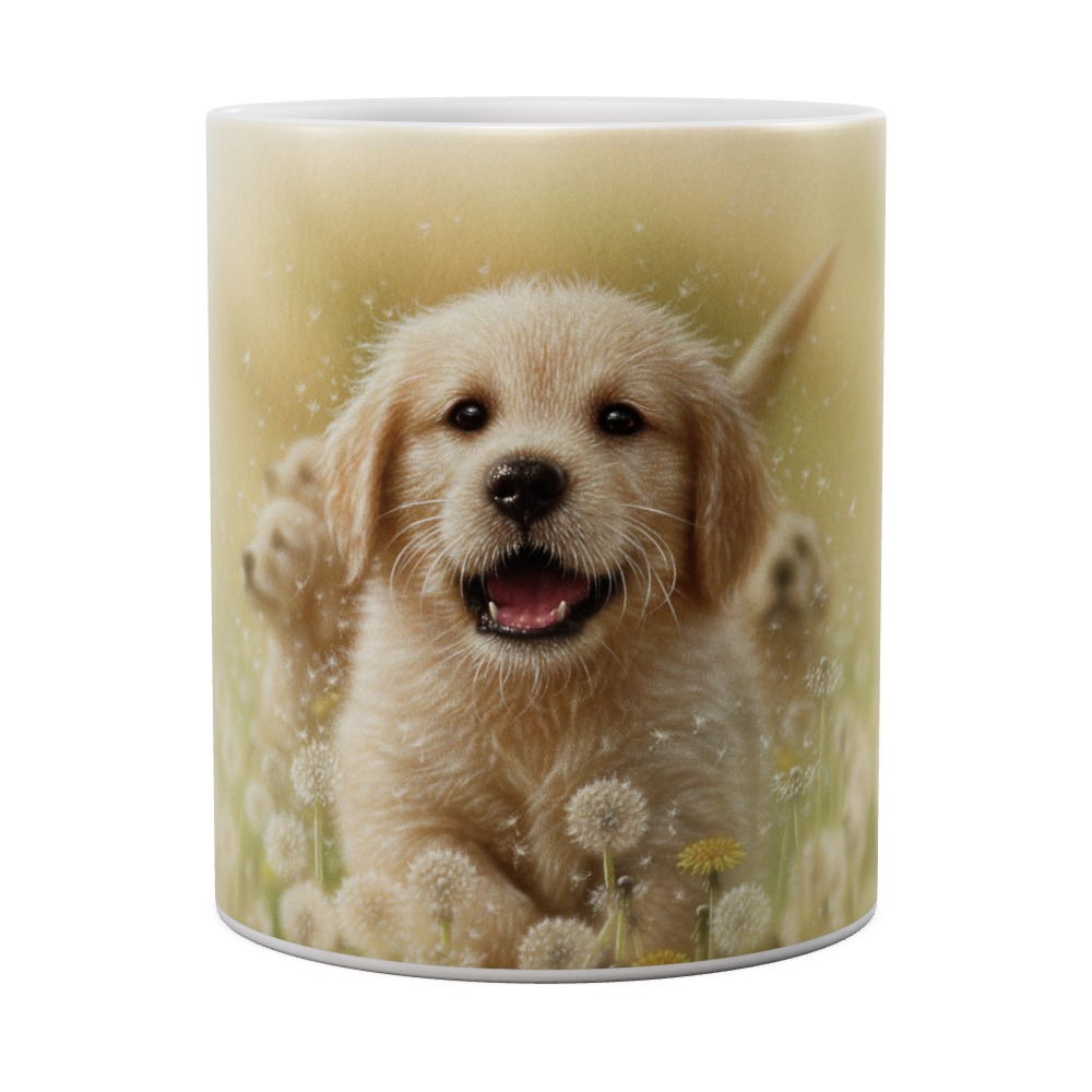 Dandelions - Golden Pup Mug