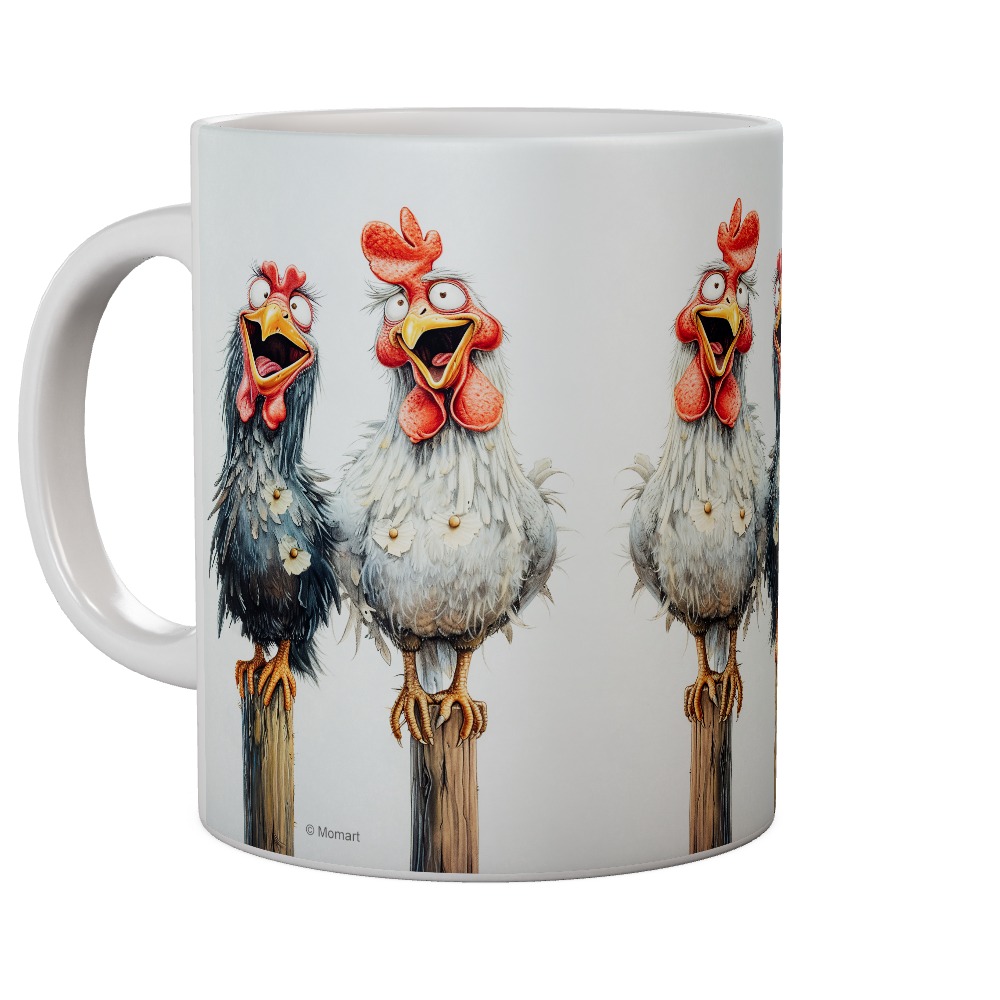 Friendly Chickens Mug