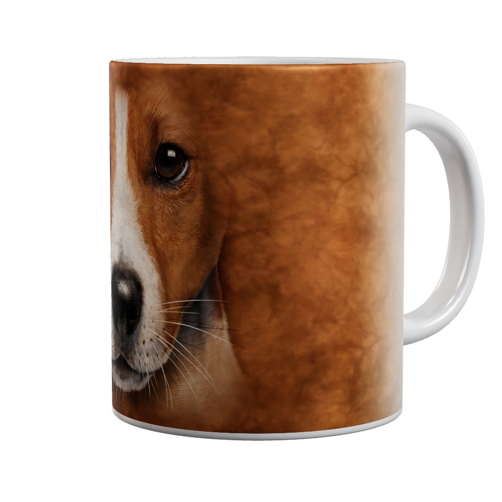 Basenji Big Face Mug