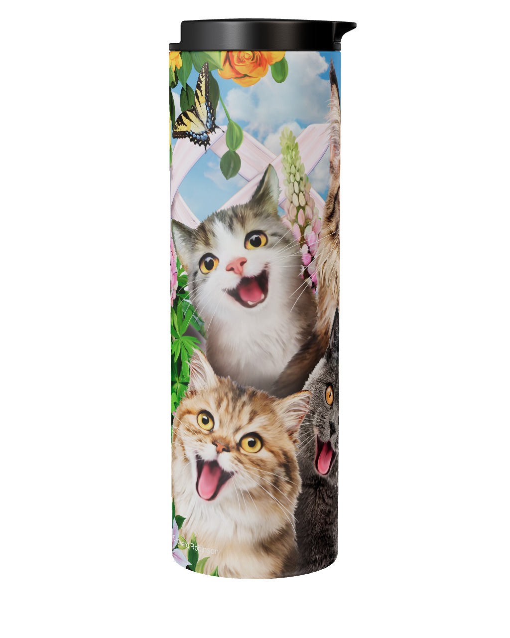 Feline Friends Selfie Tumbler