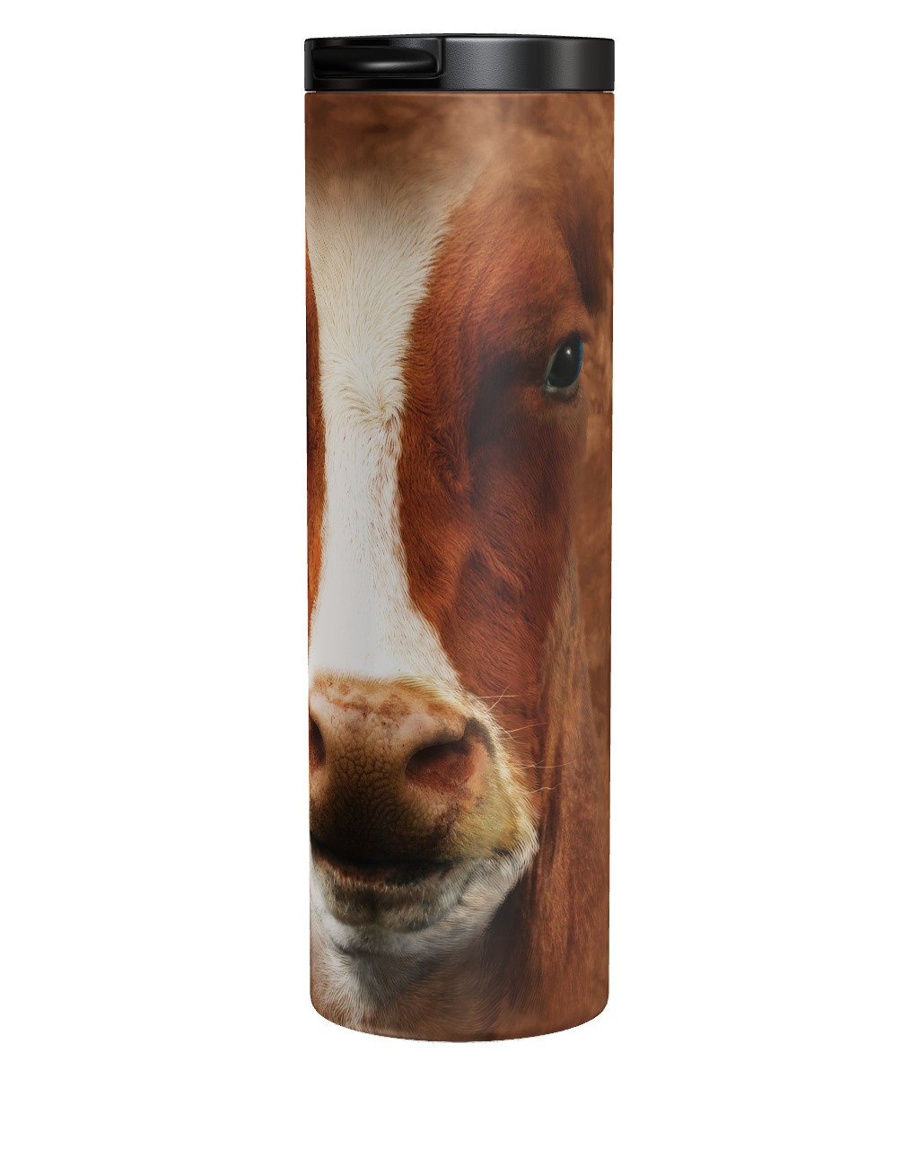 Brown Cow Big Face Tumbler