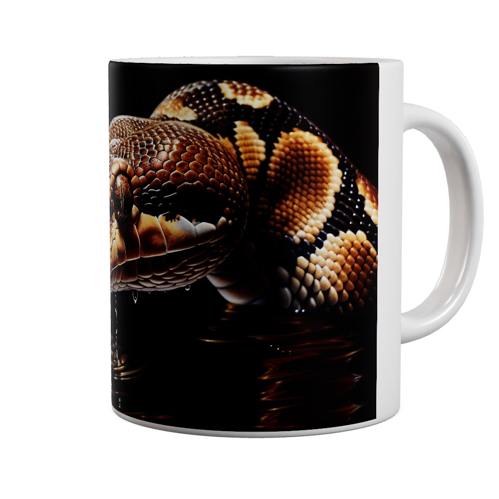 Python In Water Mug