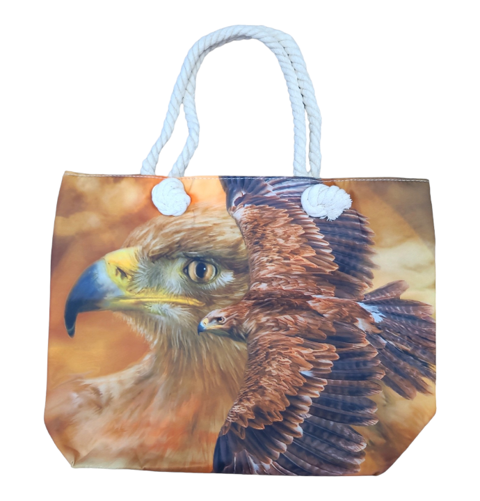 Spirit Of Wind - Hawk - Beach Bag