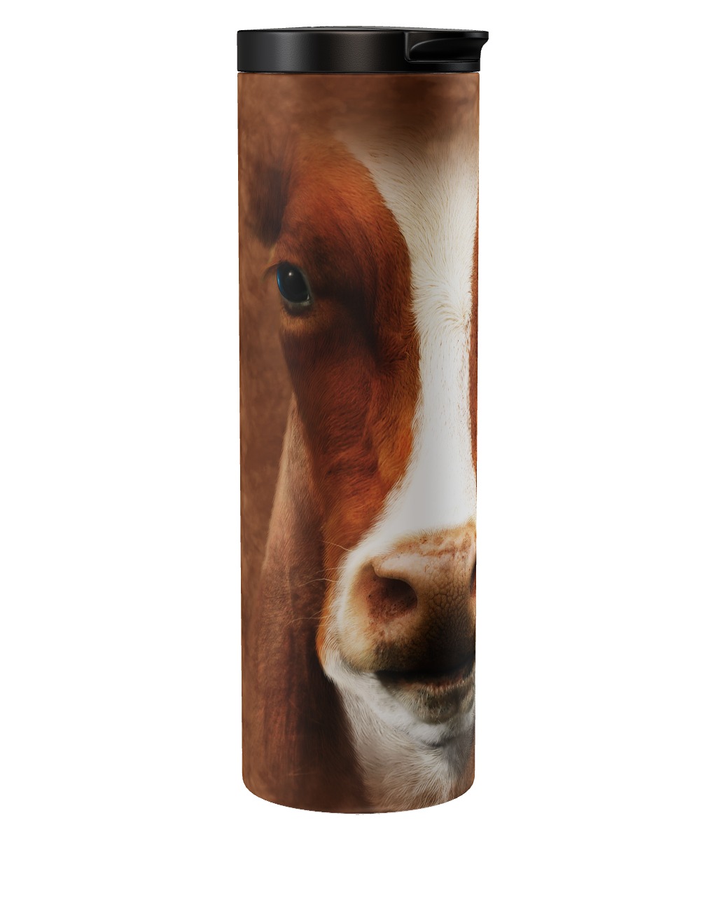 Brown Cow Big Face Tumbler