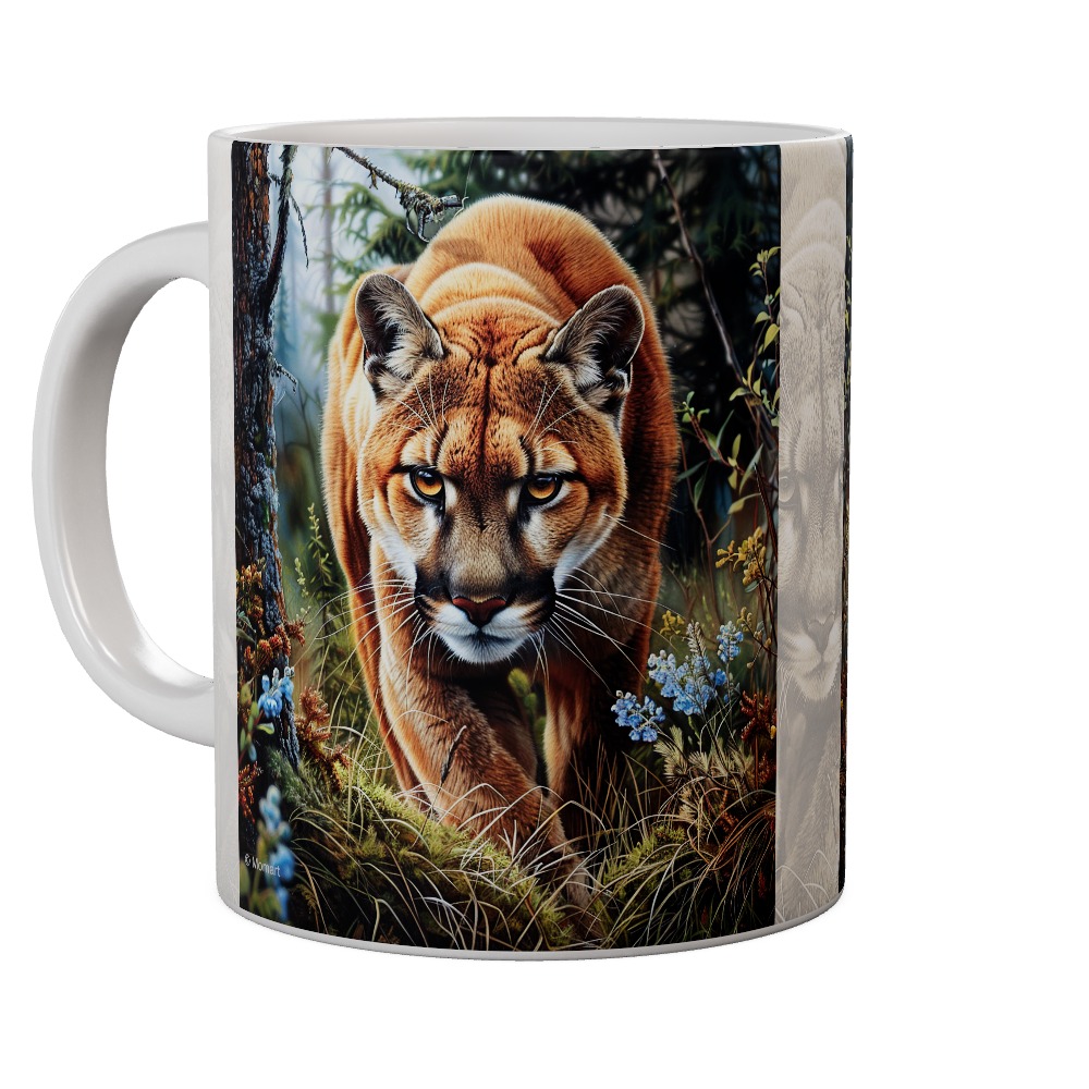 Approaching Mountain Lion Mug