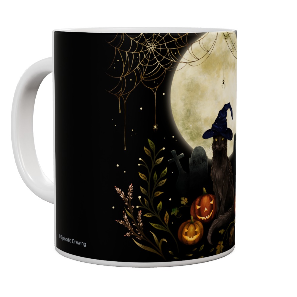 Halloween Cat Mug