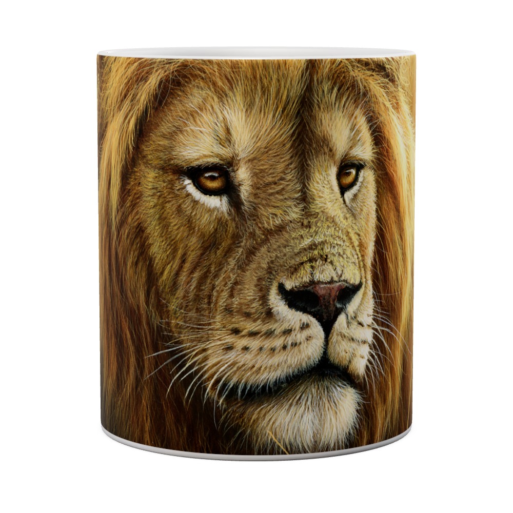 Evening Glow Lion Mug