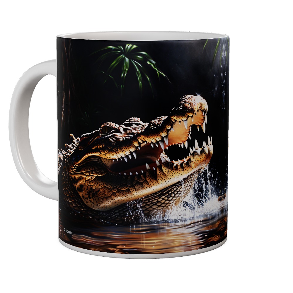 Crocodile In Water Mug