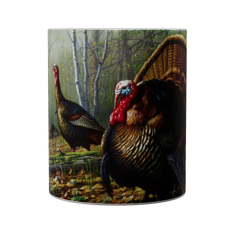 Woodland Turkeys Mug