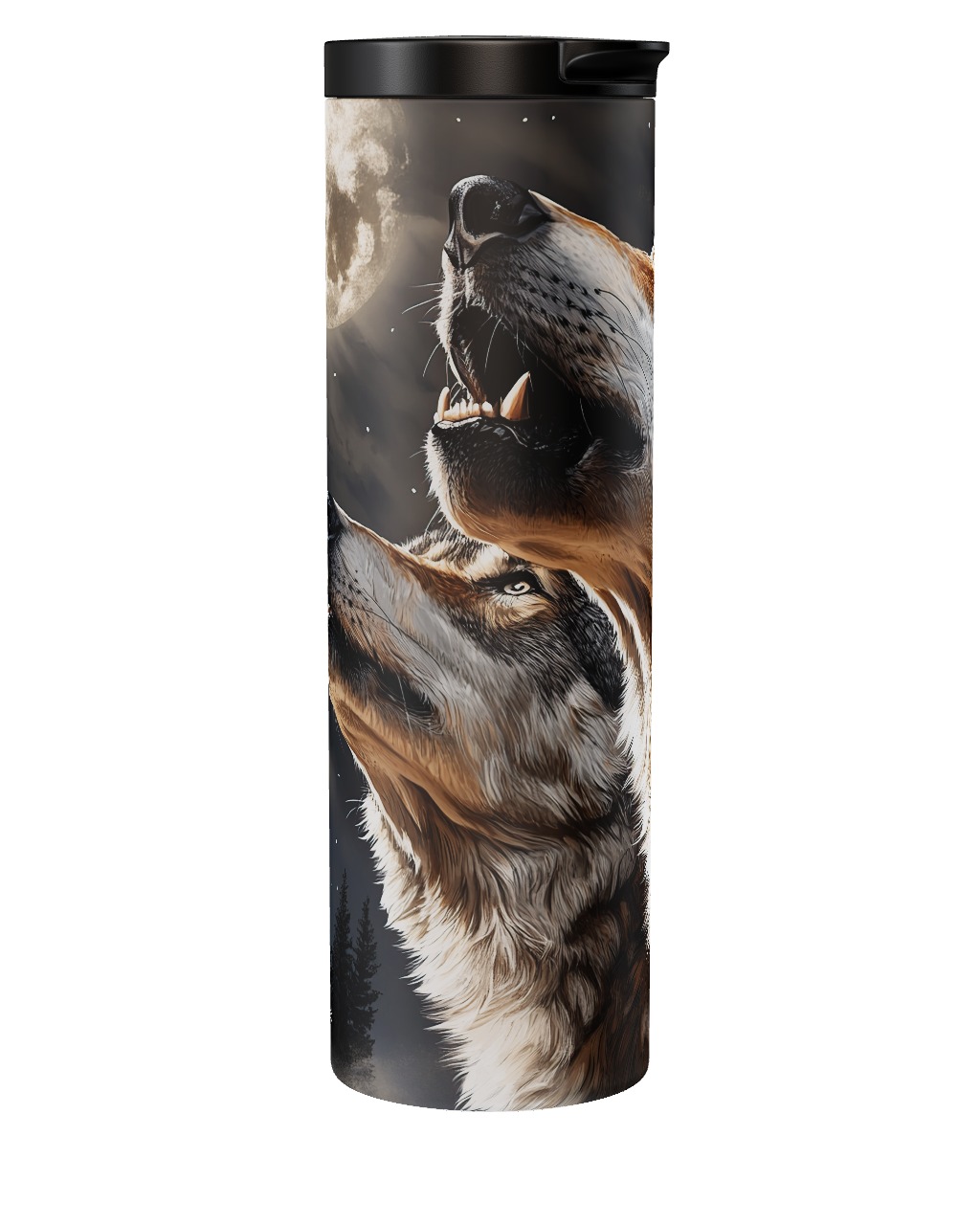 Howling At The Moon - Wolves Tumbler