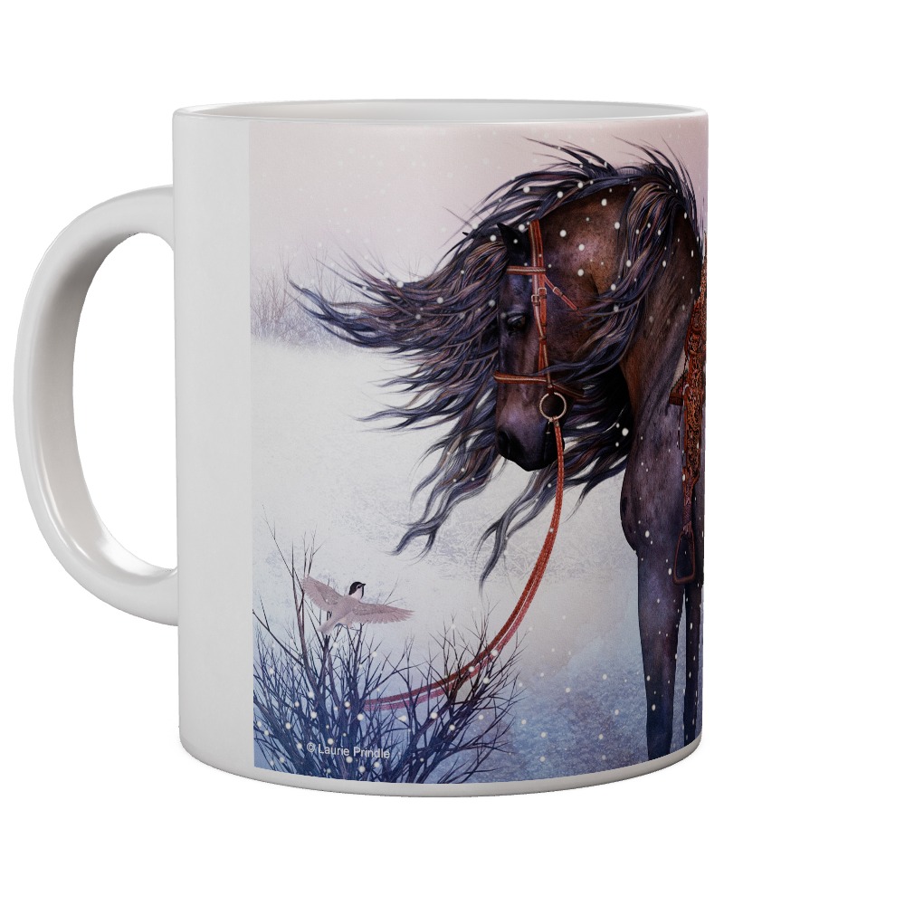 A Winters Encounter - Horse Mug