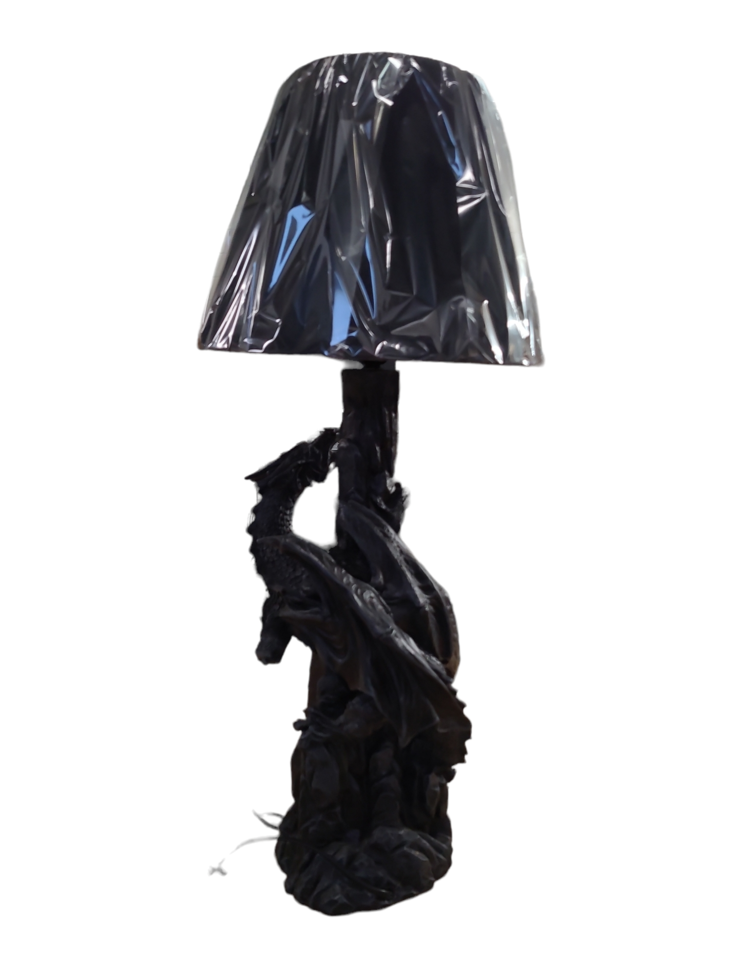Black Dragon Lamp Pilar - Lampshade 24*70cm