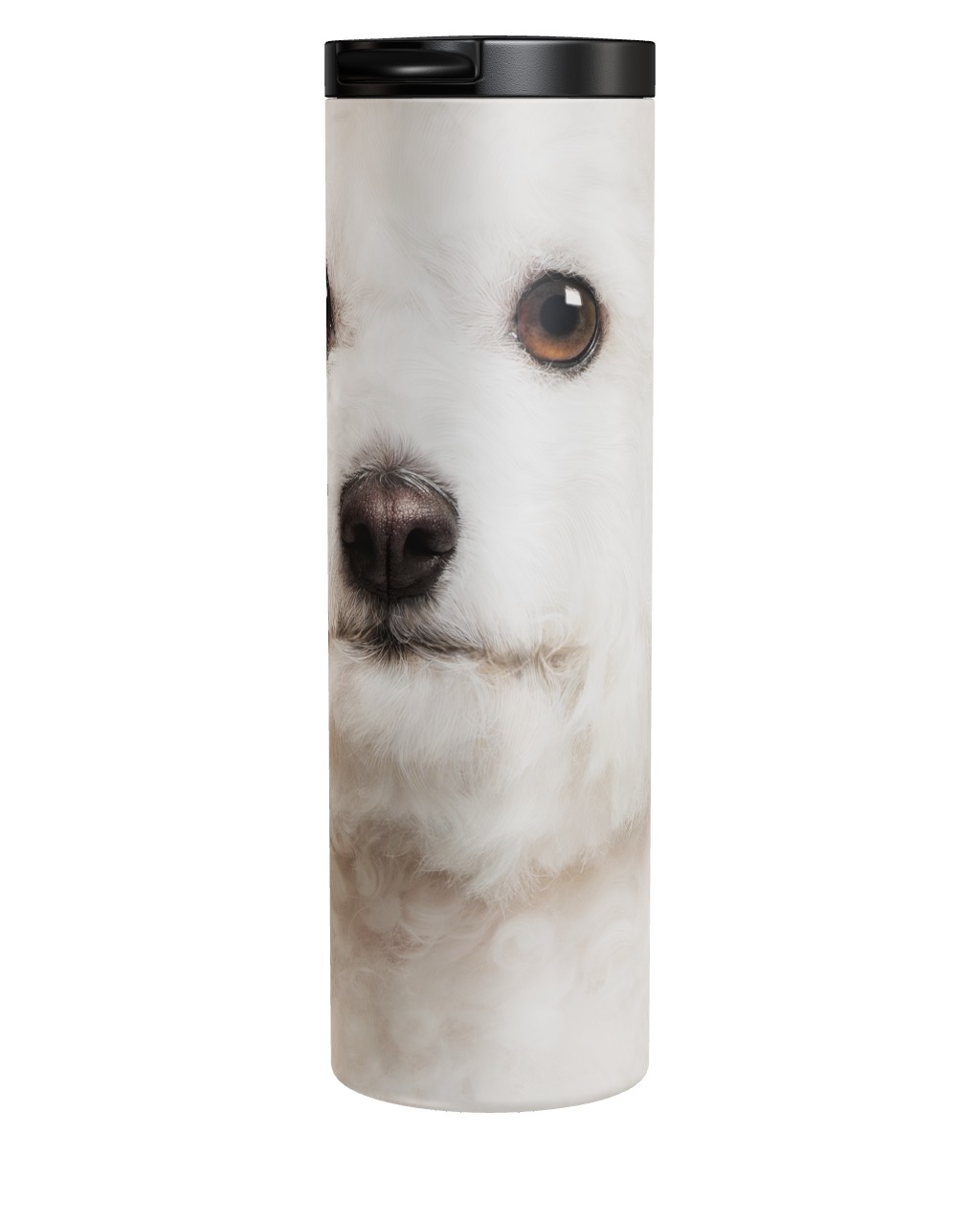 Bichon Frise Big Face Tumbler